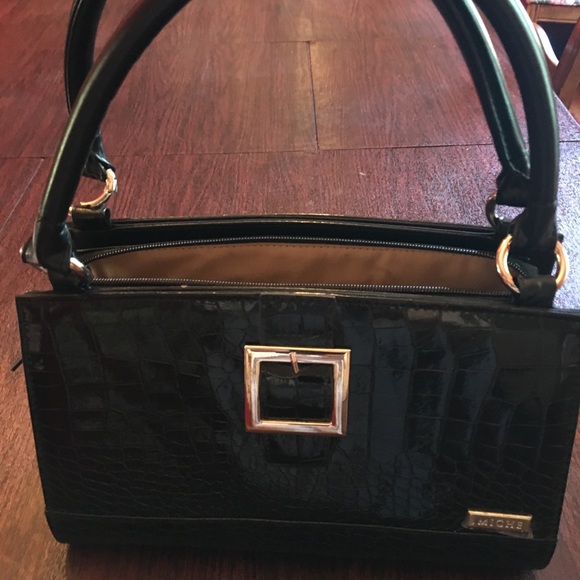 Miche satchel with removable black patent front - Picture 5 of 5